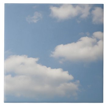 Fluffy Cumulus Clouds Tile by Fallen_Angel_483 at Zazzle