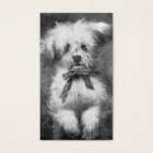 Fluffy Dog Business Card