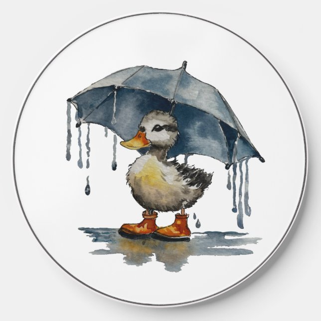 Fluffy Duckling Wireless Charger (Front)