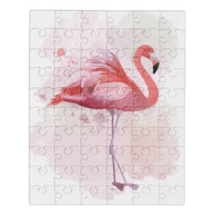 Fluffy Flamingo Jigsaw Puzzle