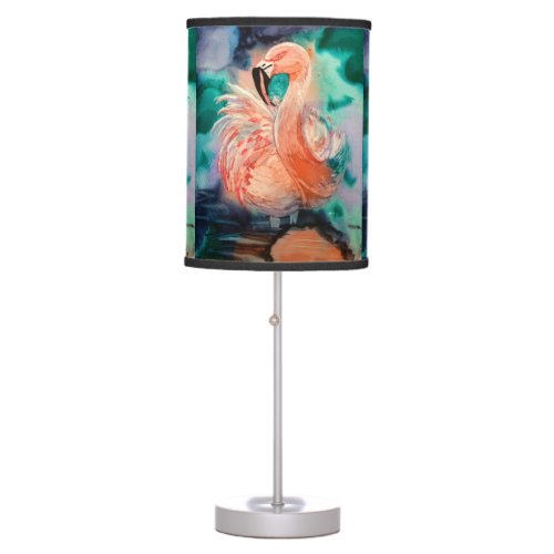 Fluffy Flamingo Table Lamp