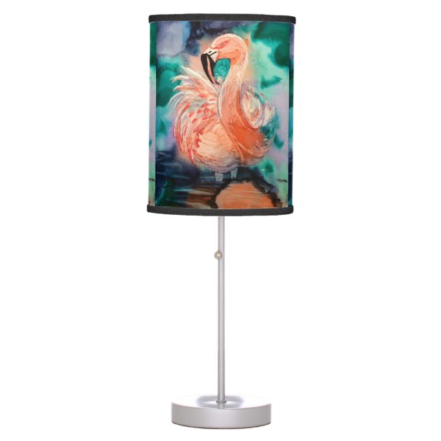 fluffy table lamp