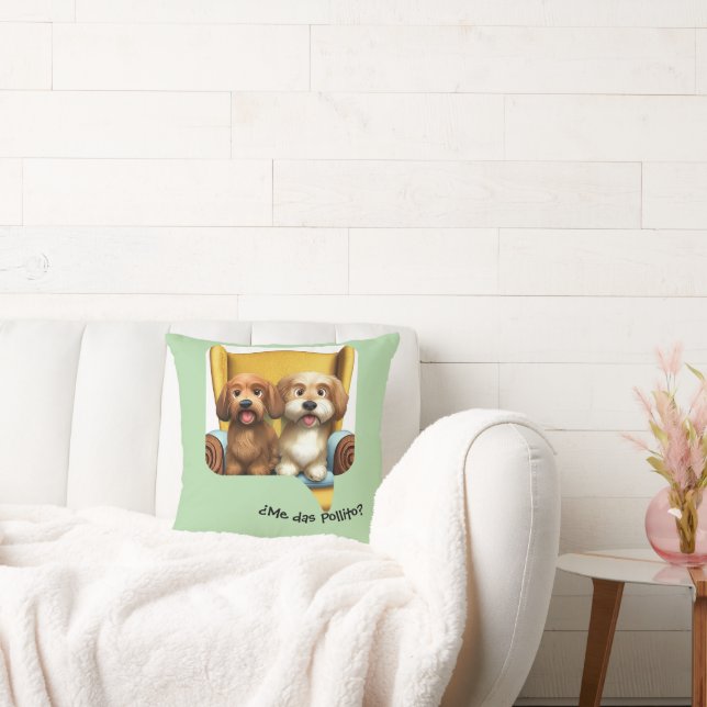 Fluffy Friends Decorative Pillow (Couch)