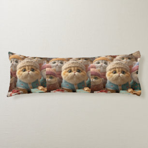 Fluffy Friends Forever Body Pillow