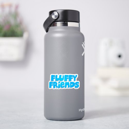 Fluffy Friends Sticker