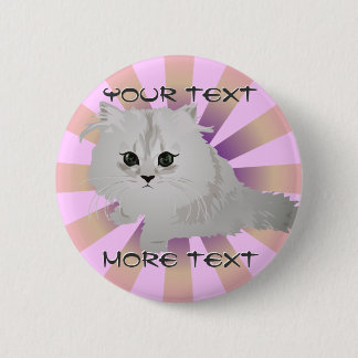 Fluffy Kitten Button