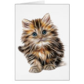 Fluffy Kitten Cards (Front)