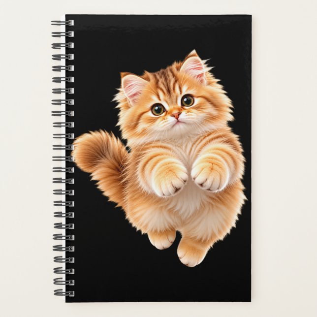 Fluffy kitten  planner (Front)