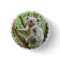 Fluffy Koala  Button