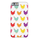 Fluffy Layers Colorful Chickens Phone Case at Zazzle