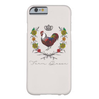 Fluffy Layers Fancy Farm Queen Phone Case by FluffyLayers at Zazzle