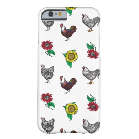 Fluffy Layers Hens And Sunflowers Phone Case