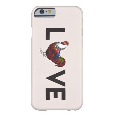 Fluffy Layers Love Rooster Phone Case