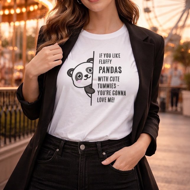 Fluffy Panda / Love Me Tee (Creator Uploaded)