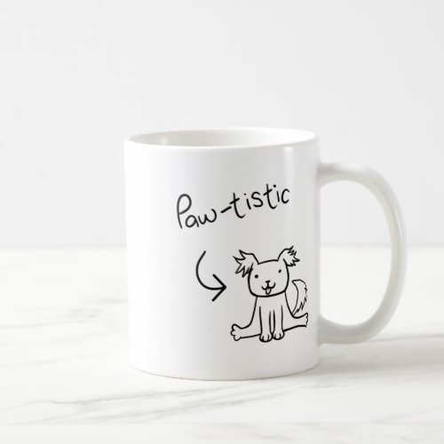 Fluffy Paw_tistic Pupper  Coffee Mug