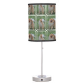 Fluffy Pomeranian Table Lamp (Back)