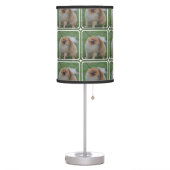 Fluffy Pomeranian Table Lamp (Left)