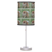 Fluffy Pomeranian Table Lamp (Front)