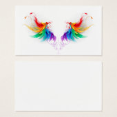 Fluffy Rainbow Wings (Front & Back)