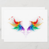 Fluffy Rainbow Wings (Front/Back)