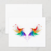 Fluffy Rainbow Wings (Front/Back)