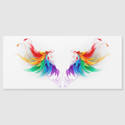 Fluffy Rainbow Wings (Front)