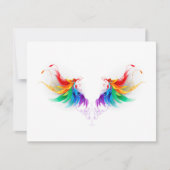 Fluffy Rainbow Wings (Front)
