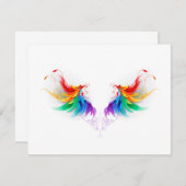 Fluffy Rainbow Wings (Front/Back)