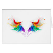 Fluffy Rainbow Wings (Front Horizontal)