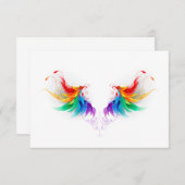 Fluffy Rainbow Wings (Front/Back)