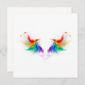 Fluffy Rainbow Wings (Front/Back)