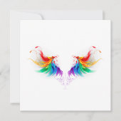 Fluffy Rainbow Wings (Front)