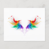 Fluffy Rainbow Wings (Front)