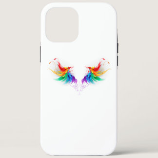 Fluffy Rainbow Wings iPhone 12 Pro Max Case