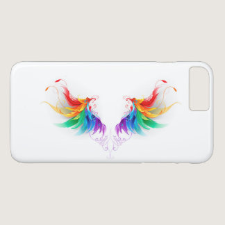 Fluffy Rainbow Wings iPhone 8 Plus/7 Plus Case
