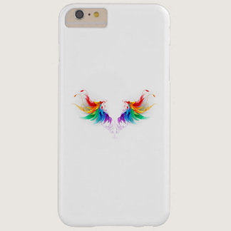 Fluffy Rainbow Wings Barely There iPhone 6 Plus Case