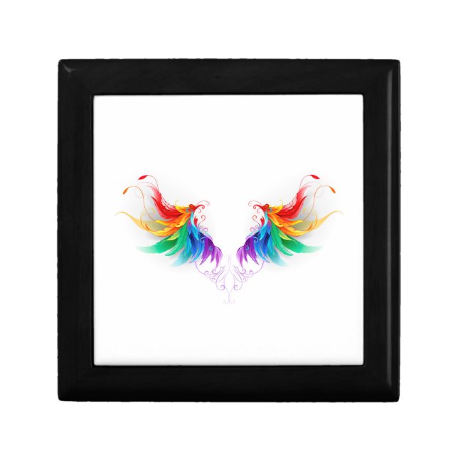 Fluffy Rainbow Wings Gift Box (Front)
