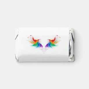 Fluffy Rainbow Wings Hershey's Miniatures