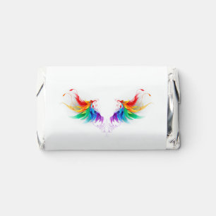 Fluffy Rainbow Wings Hershey's Miniatures