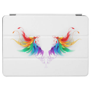 Fluffy Rainbow Wings iPad Air Cover