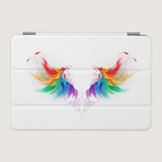Fluffy Rainbow Wings iPad Mini Cover