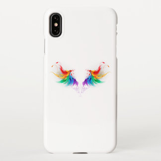 Fluffy Rainbow Wings iPhone XS Max Case