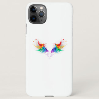 Fluffy Rainbow Wings iPhone 11Pro Max Case