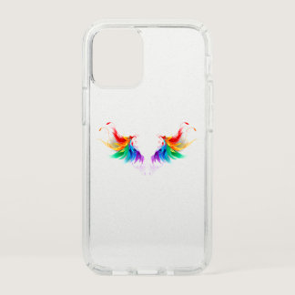 Fluffy Rainbow Wings Speck iPhone 12 Mini Case