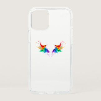 Fluffy Rainbow Wings Speck iPhone 12 Mini Case