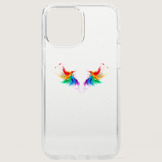 Fluffy Rainbow Wings Speck iPhone 12 Pro Max Case