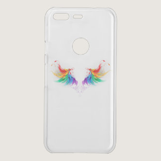 Fluffy Rainbow Wings Uncommon Google Pixel Case