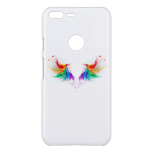 Fluffy Rainbow Wings Uncommon Google Pixel XL Case