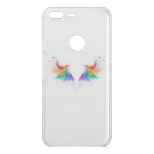 Fluffy Rainbow Wings Uncommon Google Pixel XL Case