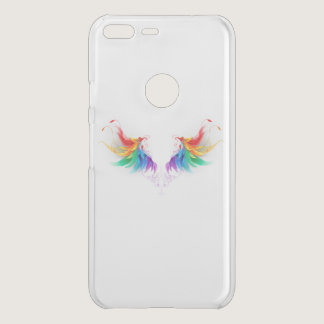Fluffy Rainbow Wings Uncommon Google Pixel XL Case